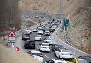 آزادراه تهران-شمال وکرج-چالوس یک‌طرفه شد