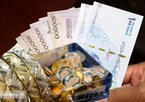 سقوط آزاد قیمت طلا، سکه و دلار امروز ۲۳ فروردین + جدول