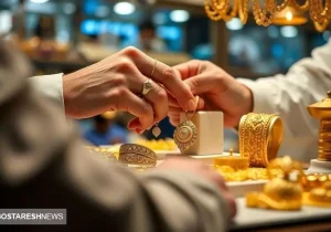 قیمت طلا با سر سقوط کرد (۲۸ اردیبهشت)