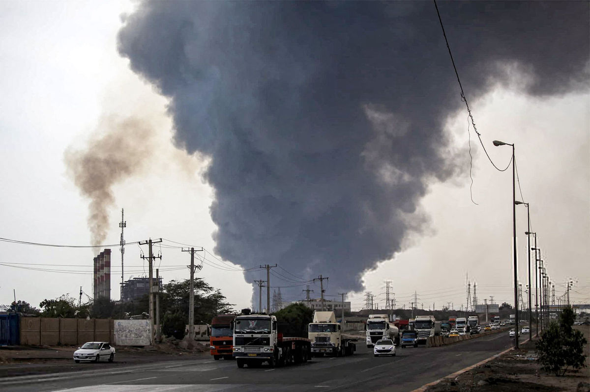 حمله اسرائیل به یک مجموعه صنعتی در بروجرد