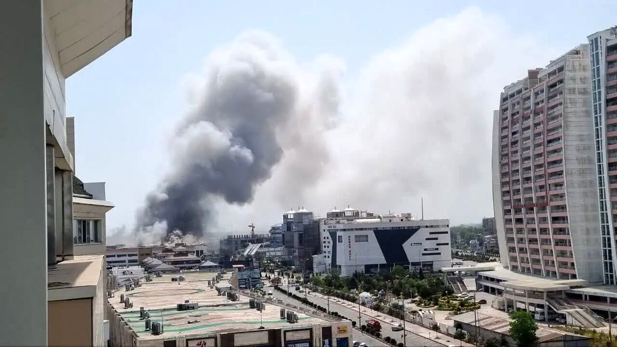 مجتمع ونوس انزلی در منطقه آزاد انزلی دچار حریق شد