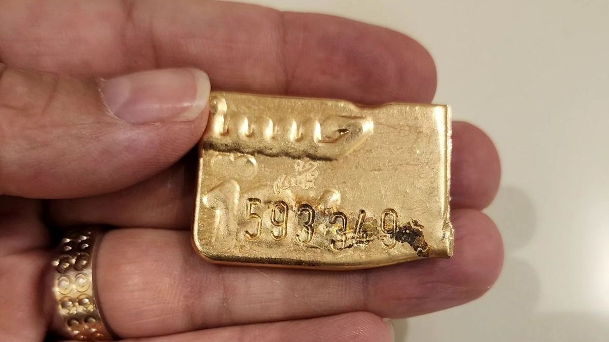 قیمت طلای آب‌شده وارد محدوده حساس شد