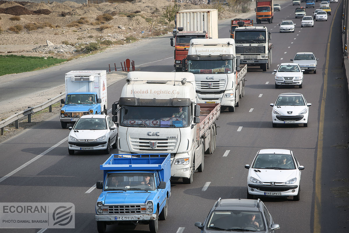 ممنوعیت تردد کامیون‌ها و موتورسیکلت‌ها در محور هراز از ۱۵ تا ۱۸ مرداد