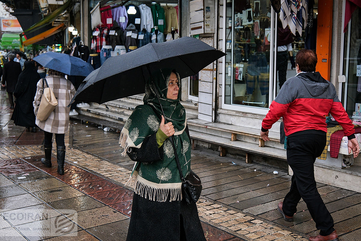 کاهش دما و بارش باران در نوار شمالی از یکشنبه
